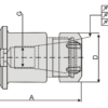 HSK - ER Type Collet Chuck DIN 6499