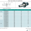 SK Morse Taper Holder with Tang DIN 6357